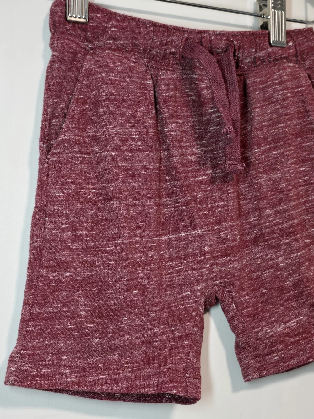3 For $12 Old Navy Kids Maroon Knit Pull-On Super Soft Lightweight Shorts